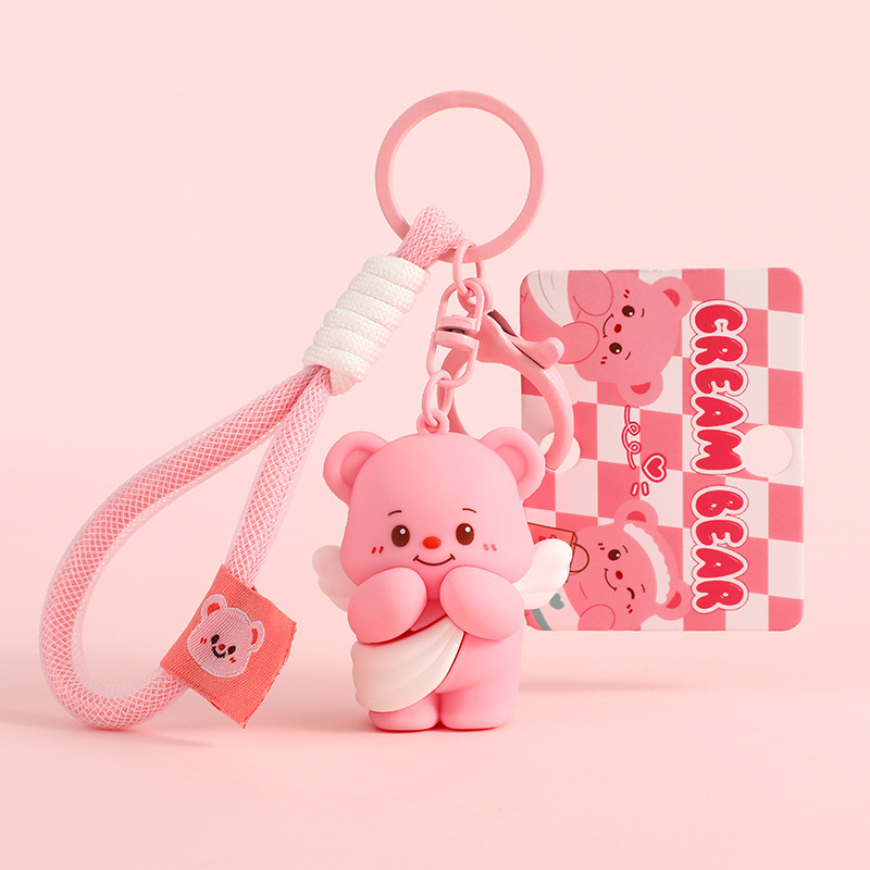 Original cute butter bear pendant