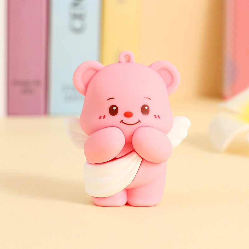 Original cute butter bear pendant