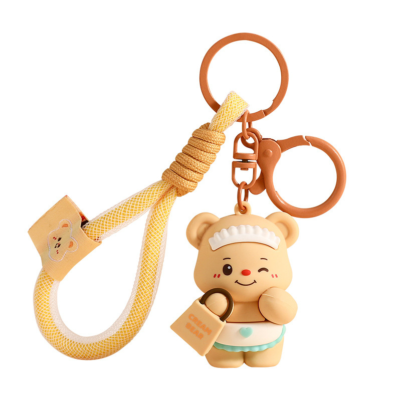 Original cute butter bear pendant