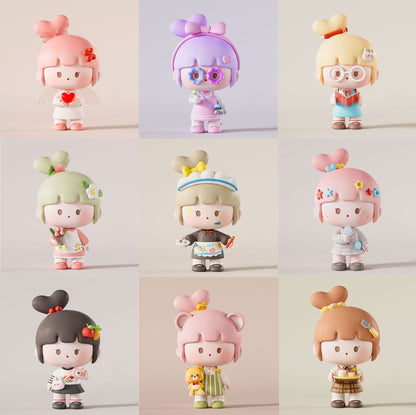 Blind Box Sweetheart Girls Series - Collectible Trendy Vinyl Figures