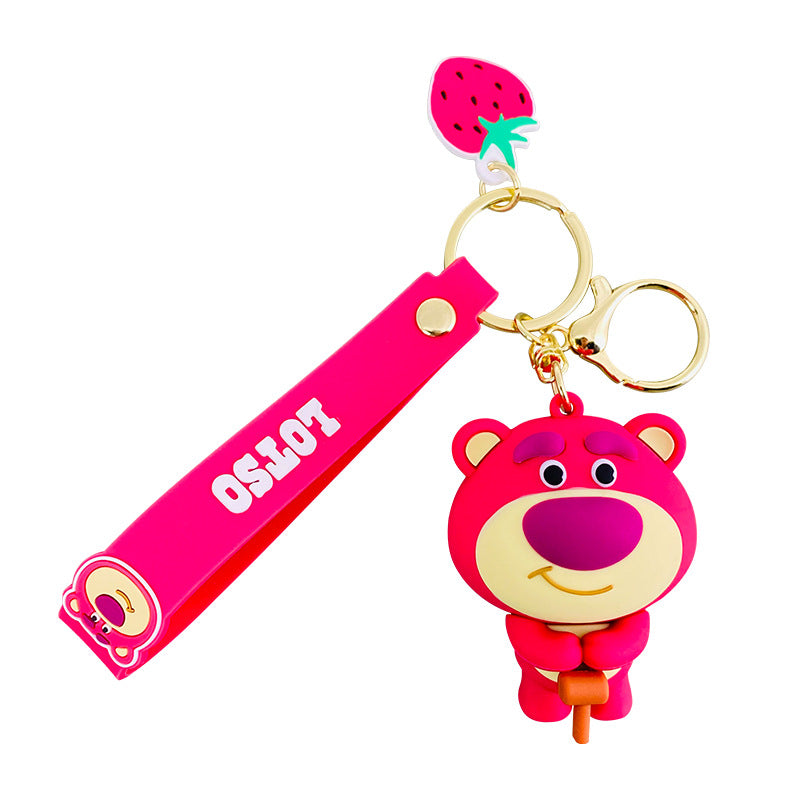 Strawberry Bear Hanging item